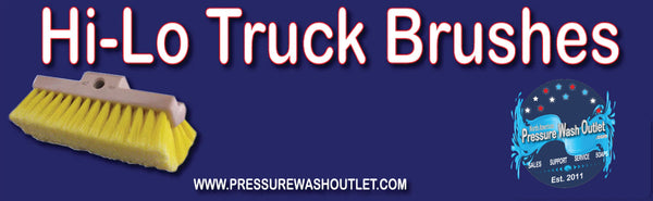 HI-LO TRUCK WASH BRUSHES